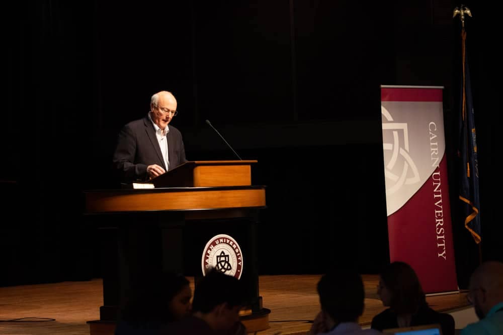 tim witmer speaks at podium